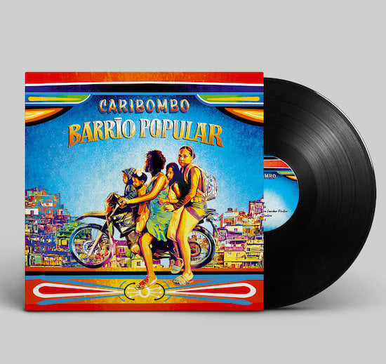 LP ) CARRIBOMBO / Barrio Popular < latin hyb