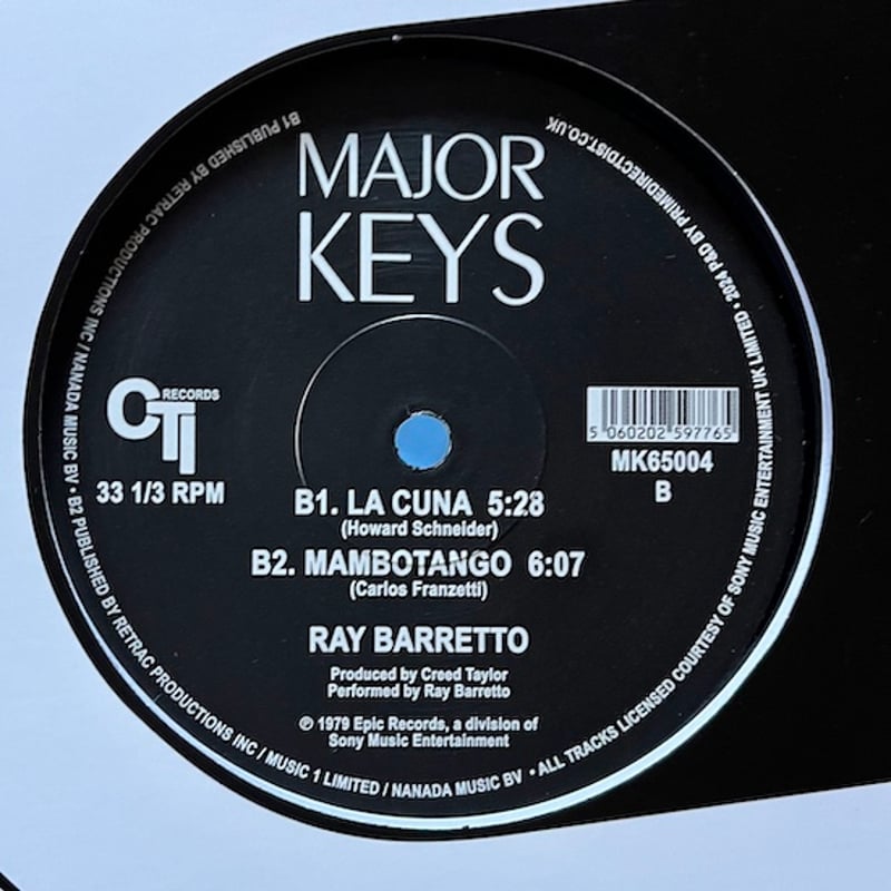EP ) RAY BARRETTO / Pastime Paradise < latin