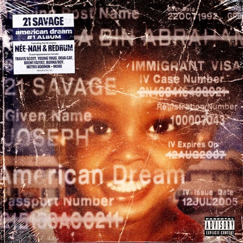 21 Savage American Dream レコード American Dream Vinyl - 21 Savage Store