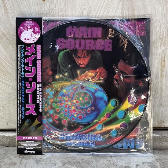 2LP/picture盤) MAIN SOURCE / Breaking Atoms <R