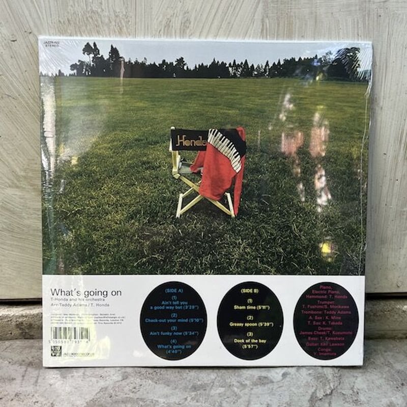 LP) TAKEHIRO HONDA / What's Going On <JAZZ /