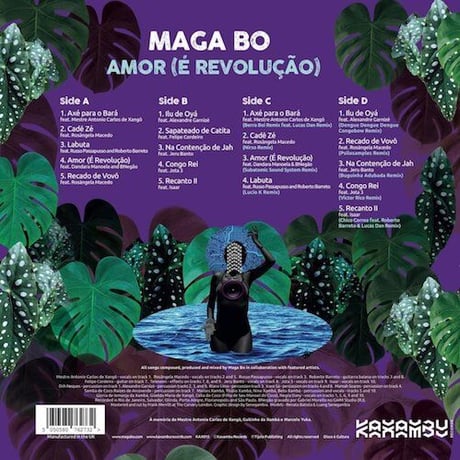 (2LP) MAGA BO / AMOR (E REVOLUCAO)  <world hybrid / brasil>