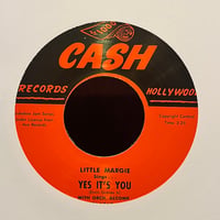 ( 7") Little Margie / Yes It's You. < blues / jazz >