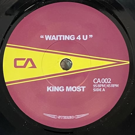 ( 7" ) KING MOST / Waiting 4 U   < edit / R&B >