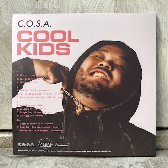 C.O.S.A. Cool Kids レコード 2lp 2LP) C.O.S.A. / COOL KIDS <RAP / HIPHOP / JPN