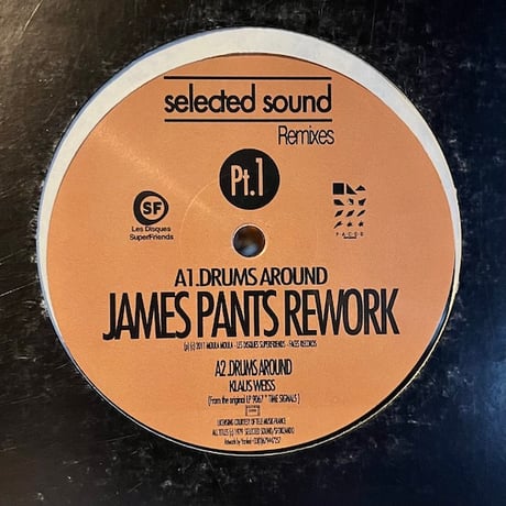 ( 12"/ USED ) JAMES PANTS - TOM NOBLE / Rework EP  < HIPHOP / breakbeats >