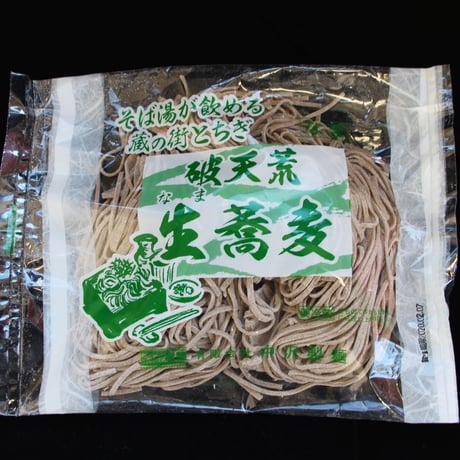 田舎風破天荒生蕎麦　2玉入りパック（120ｇ×2）