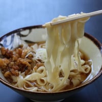 栃木県産小麦粉「イワイノダイチ」のひもかわうどん　2食入り