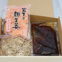 小山駅きそば　自宅で再現セット（蕎麦）　5人前　岩下の新生姜スライス付き