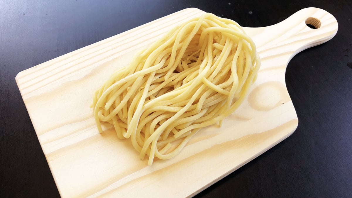 中沢製麺製カラヒグ麺 低加水パスタフレスカ トンナレッリ 2食 | 中沢