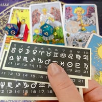 #占星術で覚える大アルカナステッカー