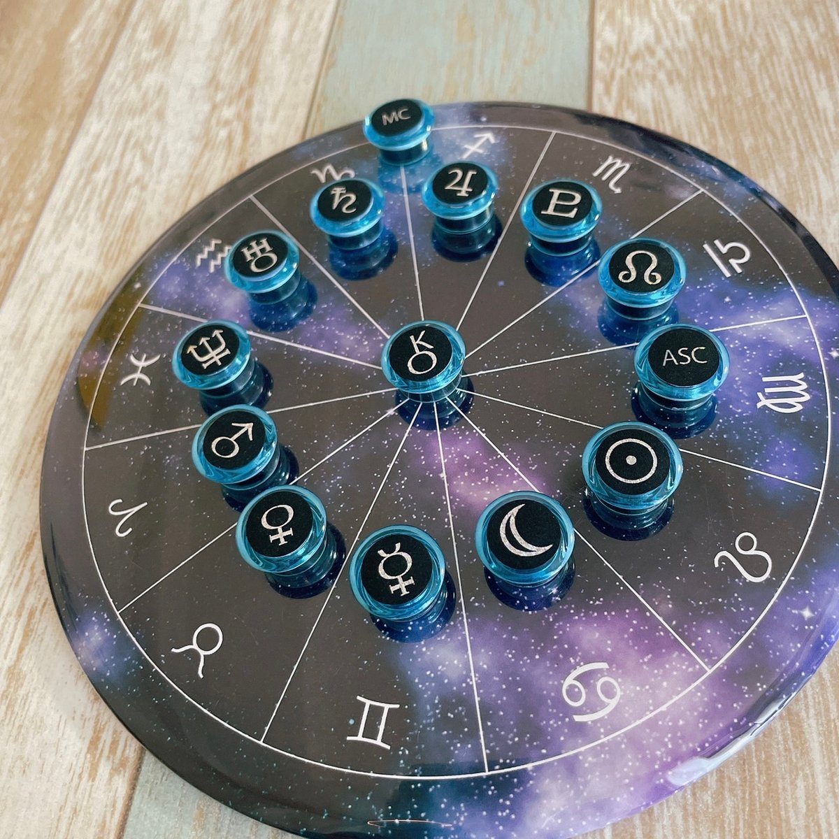 限定2＞M-048 #ホロスコープ台座 だい宇宙モデル +箔押しマグネット