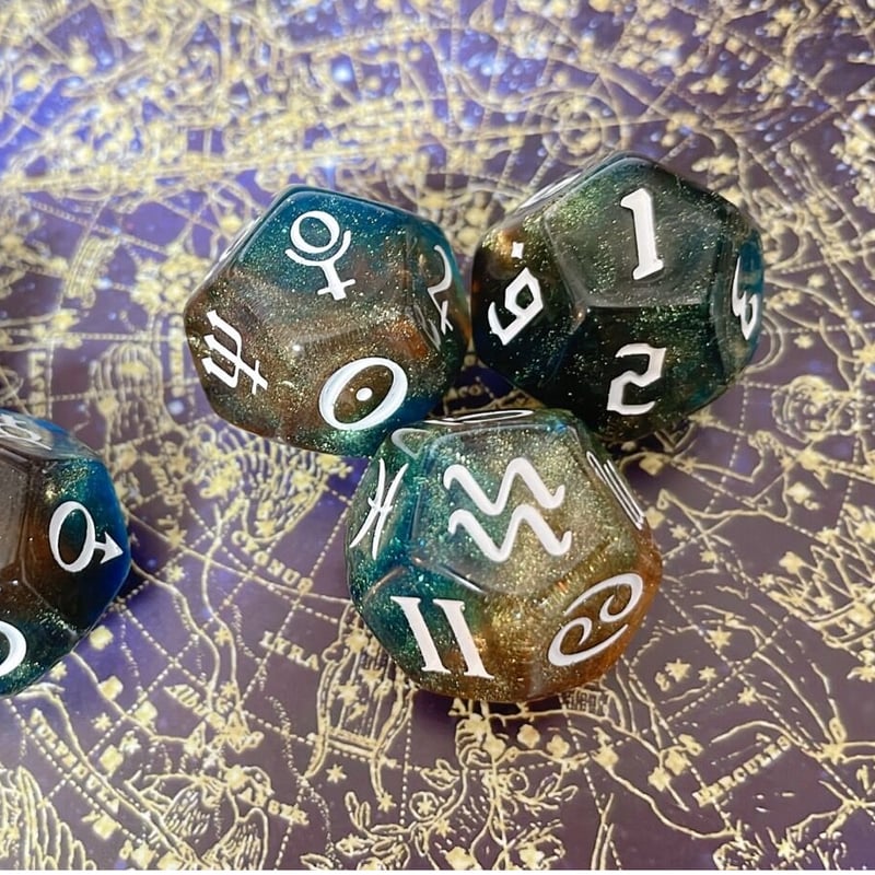 D-006 #アストロダイス 星屑プルート | ホロスコープスキー 月星座