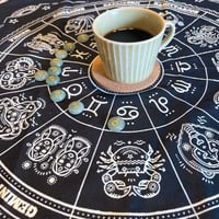 #惑星置き牌 とご一緒にどうぞ　ホロスコープマット①