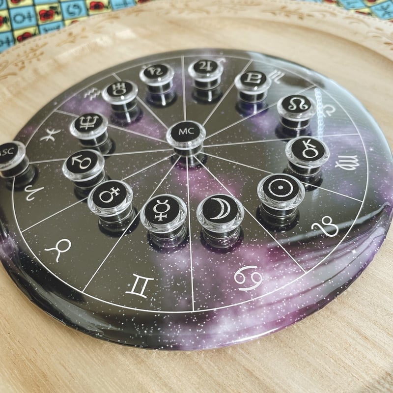 限定2＞M-048 #ホロスコープ台座 だい宇宙モデル +箔押しマグネット