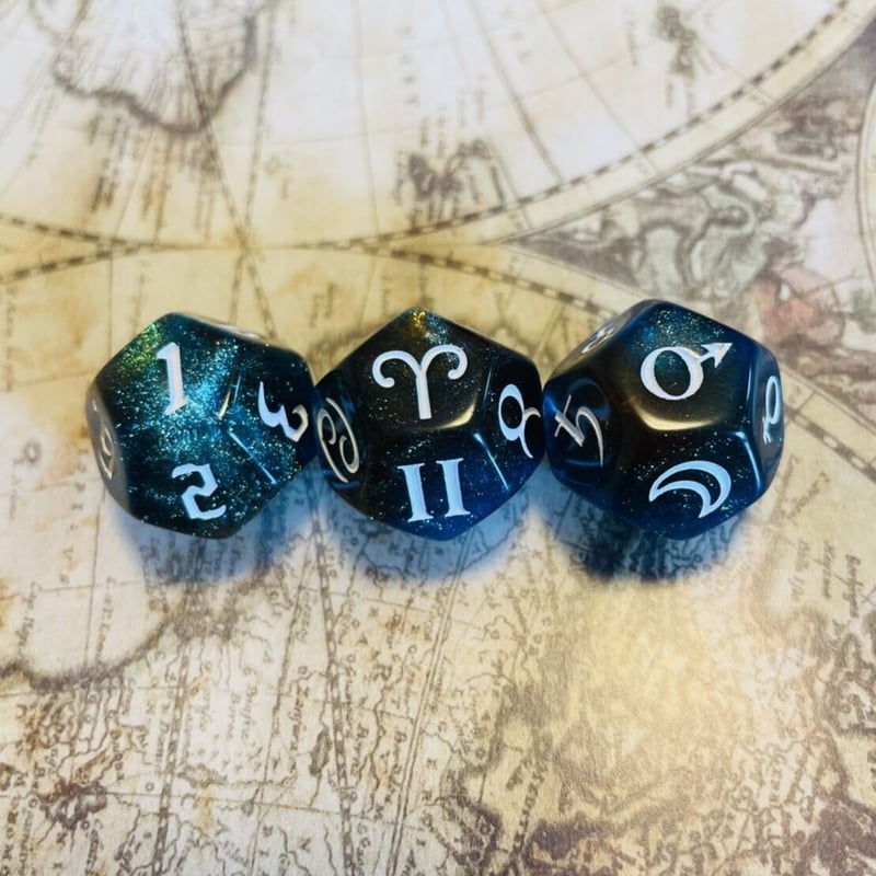 D-006 #アストロダイス 星屑プルート | ホロスコープスキー 月星座