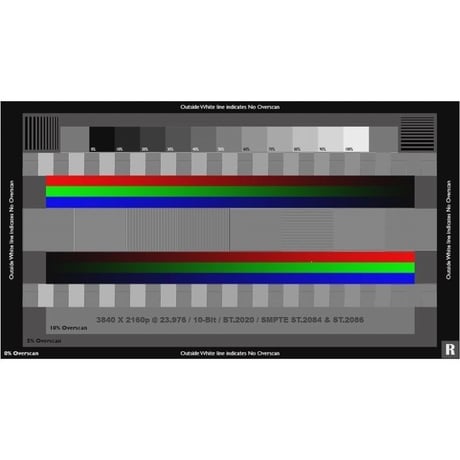 DVS UHD|HDR-10 & HLG-HDR Test Pattern Suite File Package Bundle(MP4/TS)[デジタルダウンロード版」