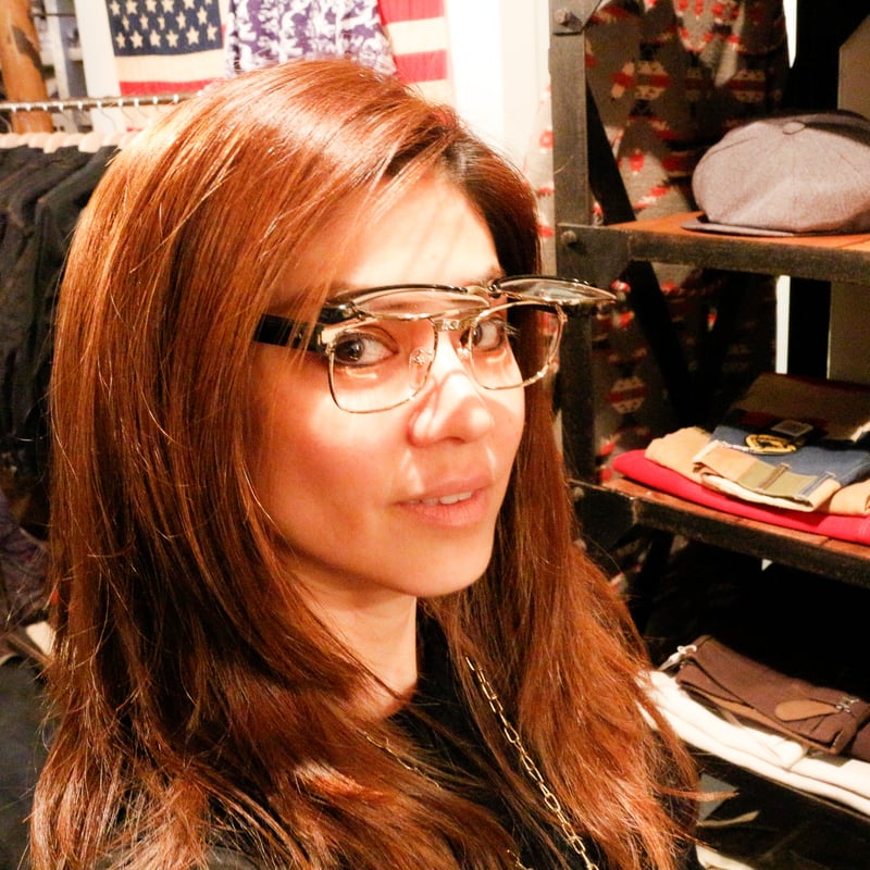 サーモントブロー跳ね上げ（複式）・日本製 48サイズ・黒/ゴールド