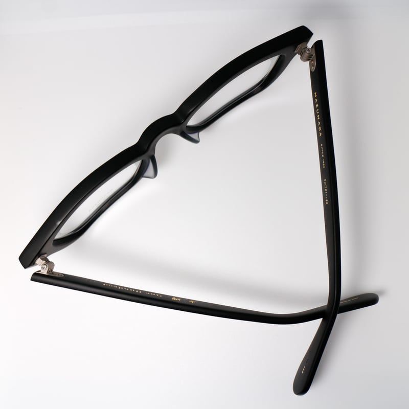 増永眼鏡 光輝one hundred #69（黒マット） | meganenotsujino