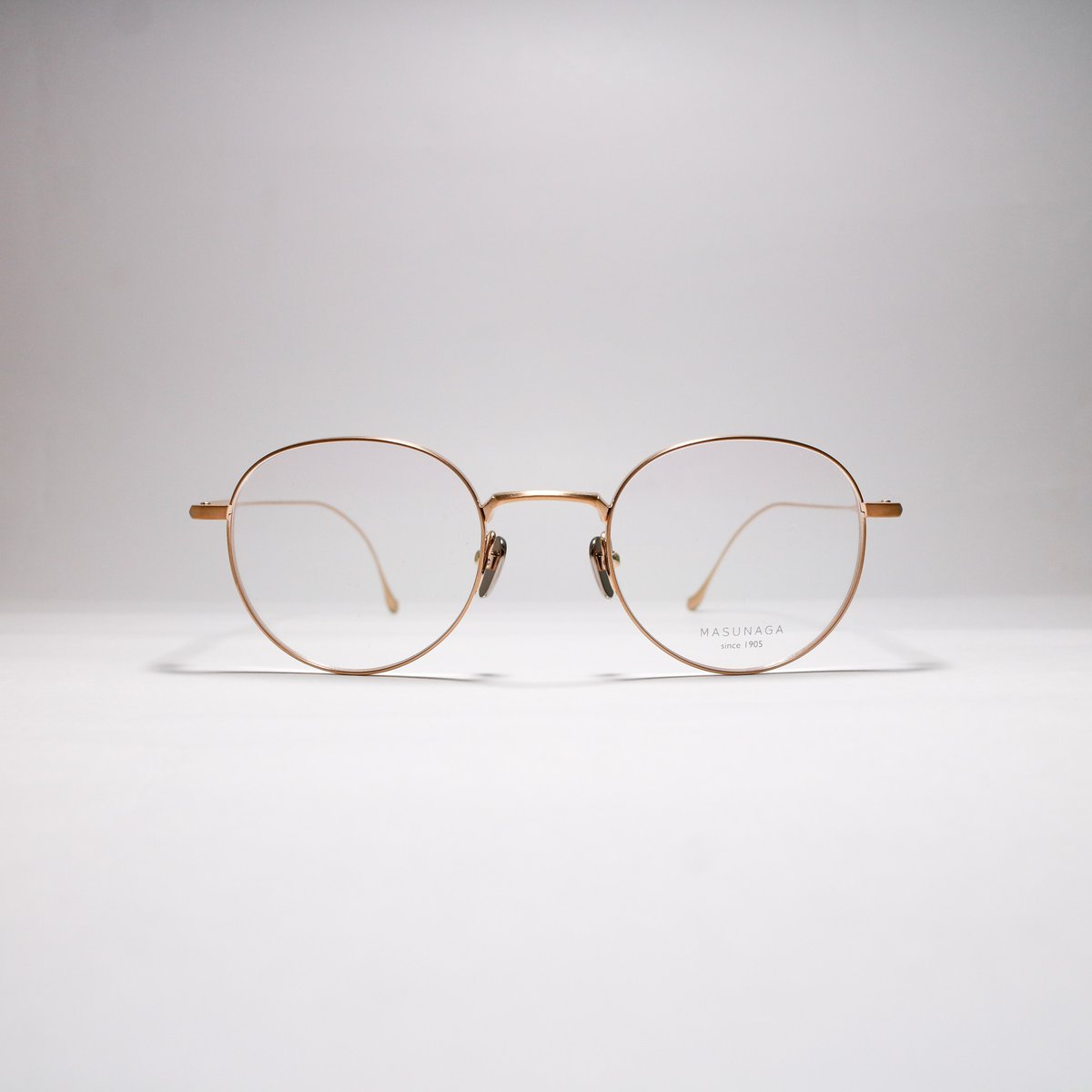 増永眼鏡 Chord C petit #41（ゴールド） | meganenotsujino