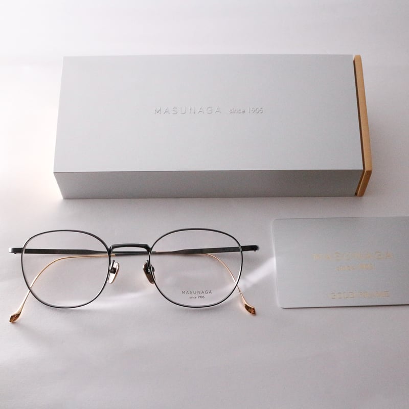 増永眼鏡 Chod D K18＋βチタン | meganenotsujino