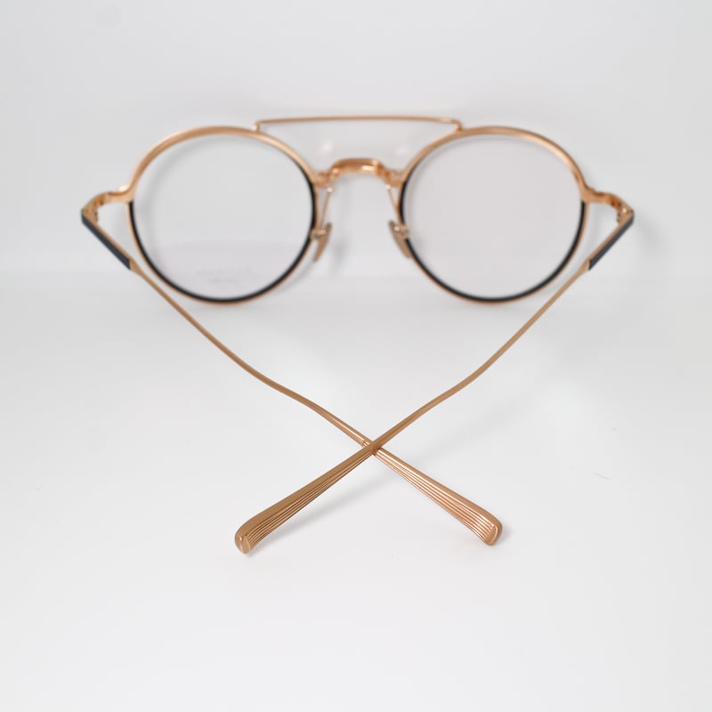 ワイ増永眼鏡 増永眼鏡 手作りメガネ - 日本のレトロスクエアフレーム