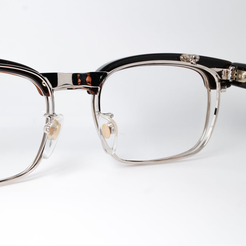 サーモントブロー跳ね上げ（複式）・日本製 48サイズ・ビール/シルバー