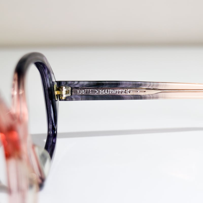 MARWITZ 正規品 苦しい ドイツ製 ヴィンテージ シルバー 眼鏡 マル  