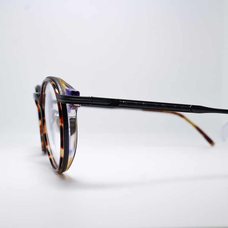 増永眼鏡 K3 anemone #23（鼈甲・ブルー） | meganenotsujino