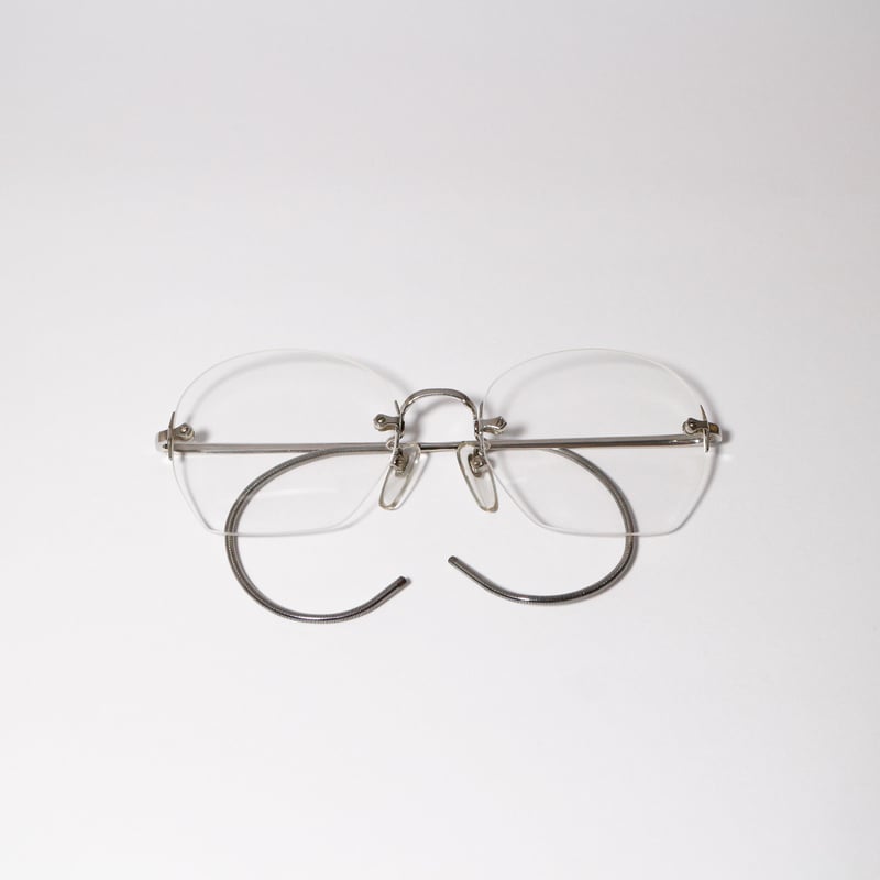 ヴィンテージ もの ビンテージ40's○American Optical FUL-VUEサイドガード付き