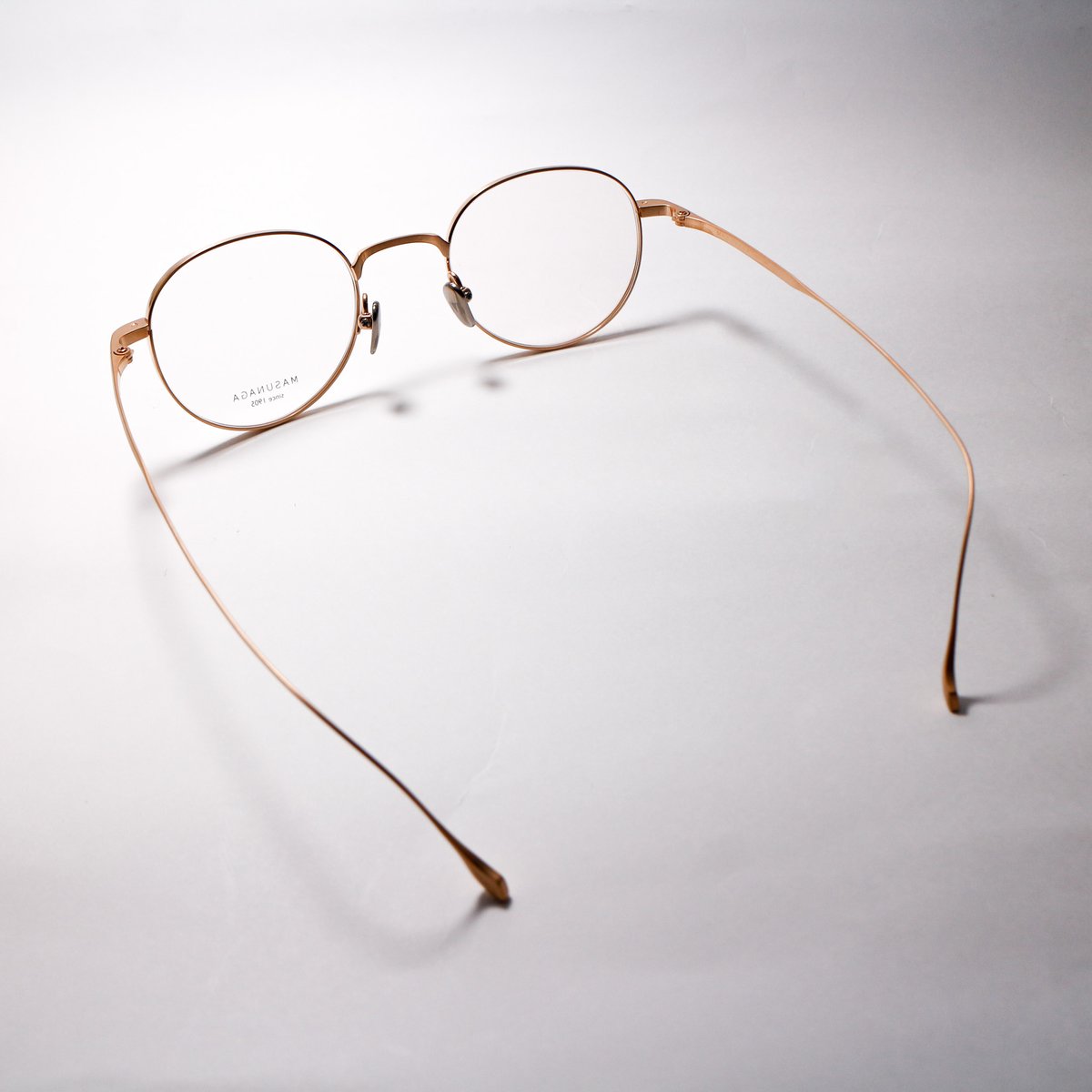 増永眼鏡 Chord C petit #41（ゴールド） | meganenotsujino