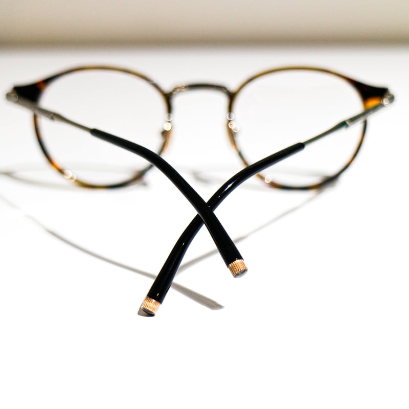 増永眼鏡 K3 Anemone #19（黒・鼈甲柄） | meganenotsujino