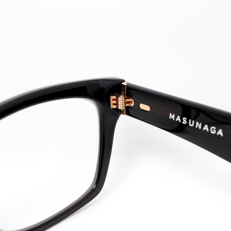 増永眼鏡 光輝 007 黒ぶち　スクエア　メガネ　ブラック 増永眼鏡 光輝 007 黒ぶち スクエア メガネ ブラック 増永眼鏡