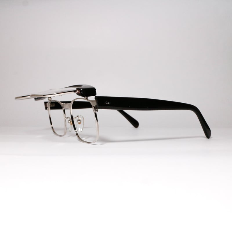 サーモントブロー跳ね上げ（複式）・日本製 48サイズ・ビール/シルバー