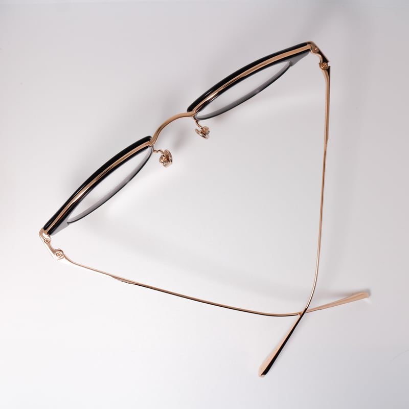 増永眼鏡 INGRID #25（ネイビー） | meganenotsujino