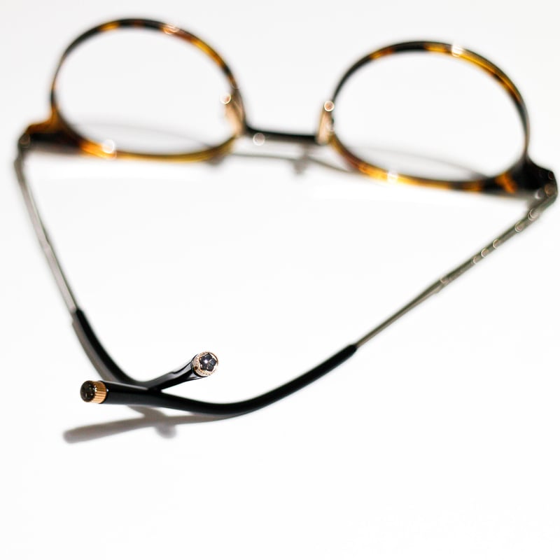 増永眼鏡 K3 Anemone #19（黒・鼈甲柄） | meganenotsujino