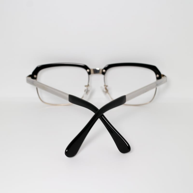 continental optical vintage　サーモントブロー ヴィンテージ・サーモントブロー600 黒 リチャード型・50サイズ