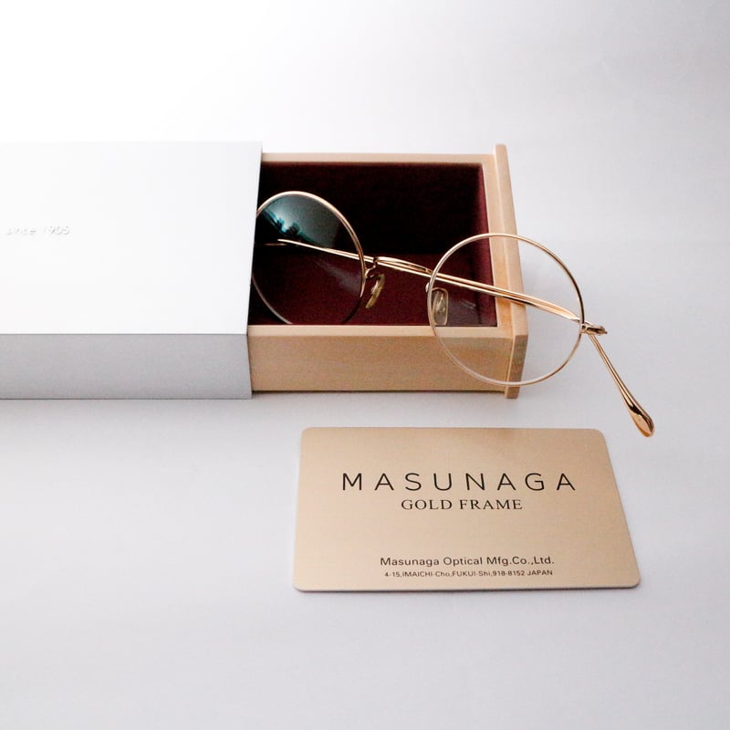 増永眼鏡 999-D・K18 | meganenotsujino