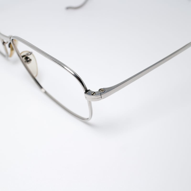 サンプラチナ製・縄手眼鏡 | meganenotsujino