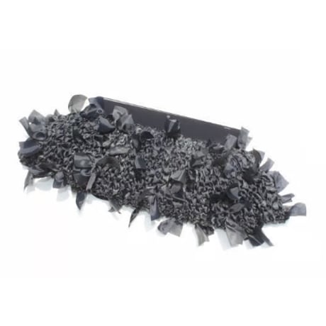 clutch bag / black & black【受注生産】