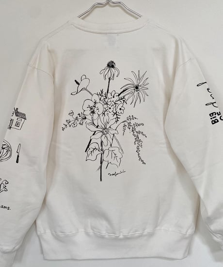 Paint Sweatshirt "LOVE YOU"