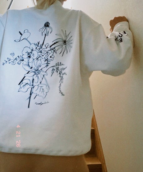 Paint Sweatshirt "LOVE YOU"