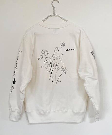 Paint Sweatshirt "LOVE ME"