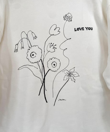 Paint Sweatshirt "LOVE ME"