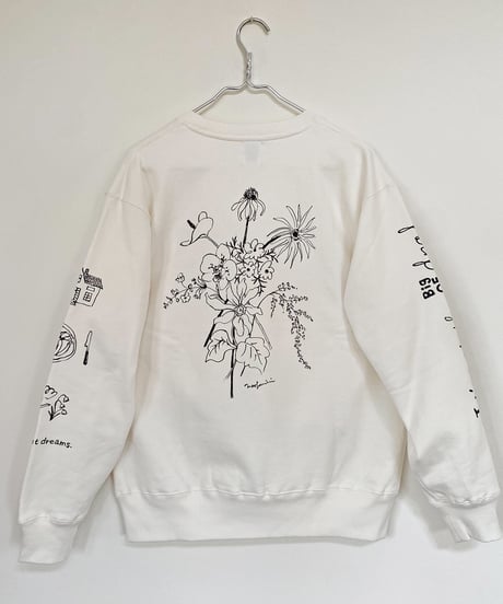 Paint Sweatshirt "LOVE YOU"