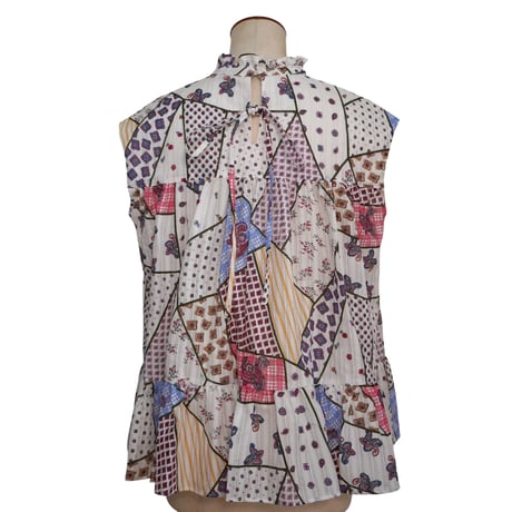 SLEEVELESS GATHER TOPS  /  261-AS017