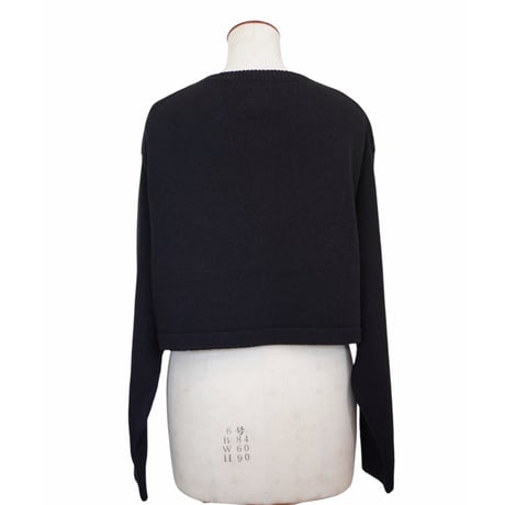 CROCHET KNIT CARDIGAN   /  261-AK010