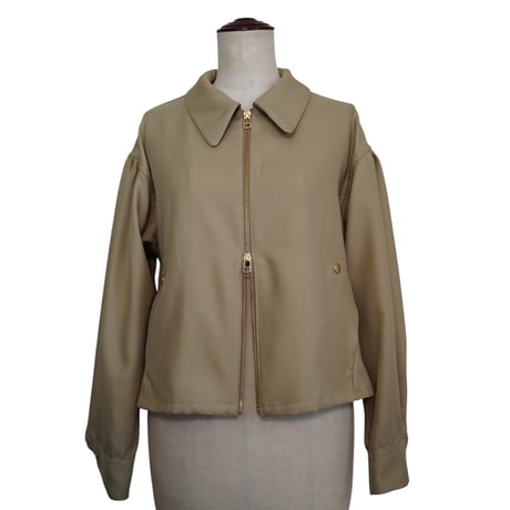 ZIP EMBROIDERY JACKET   /  261-AJ013