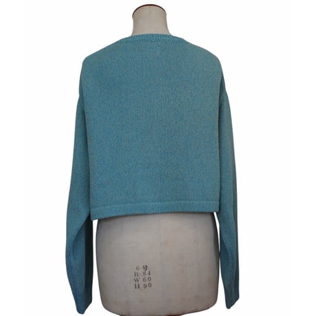 CROCHET KNIT CARDIGAN   /  261-AK010