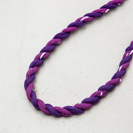 [YUUSD] PAISLEY BANGLE NECKLACE / YU006 / SILVER
